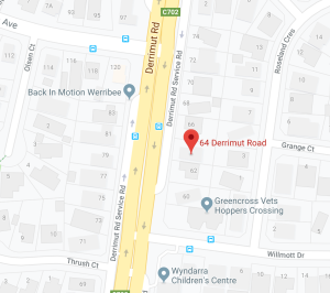 64 Derrimut Rd Map